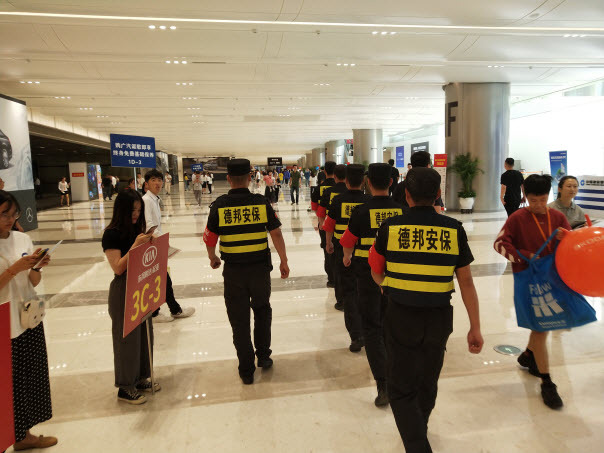 德邦保安护航第二十届中国杭州国际汽车工业展览会